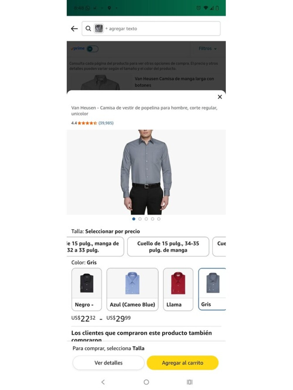 Van Heusen dress shirt